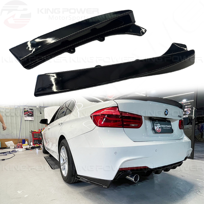 KP擎利國際 BMW F30 MT專用 亮黑後定風翼 競技款 後包角 亮黑 後擾流 實體店面 預約安裝