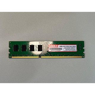 電腦記憶體 UMAX DDR3 4G 1600