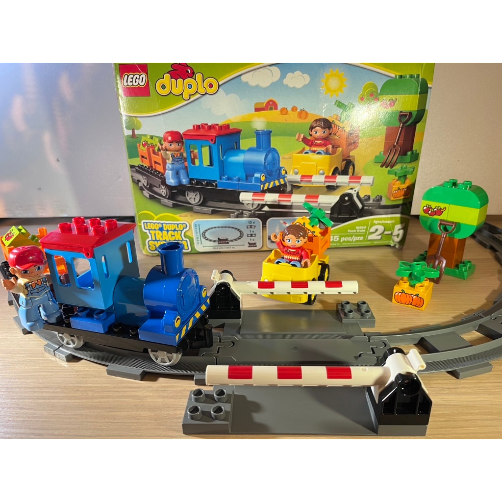 (🔥二手🔥）Lego Duplo #10810 Track system 樂高 得寶 火車(積木9成新/外盒破損)