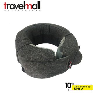 Travelmall 專利3D按壓式(熱能)充氣枕 旅行枕 智能5段式熱度 旅行 午休枕