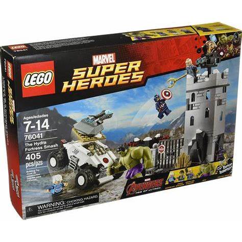 ❤️｢積木人｣❤️樂高 LEGO 76041 復仇者聯盟 九頭蛇堡壘【無組裝過，拆賣】浩克 場景 車 積木 拼插 玩具