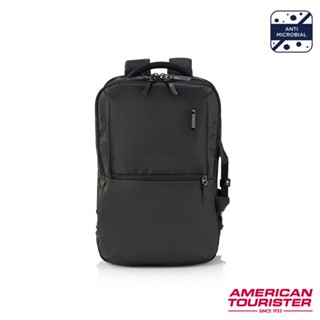 AT美國旅行者 AMERICAN TOURISTER 筆電後背包/電腦包17吋SEGNO 2.0商務減壓多功能上鎖式_黑