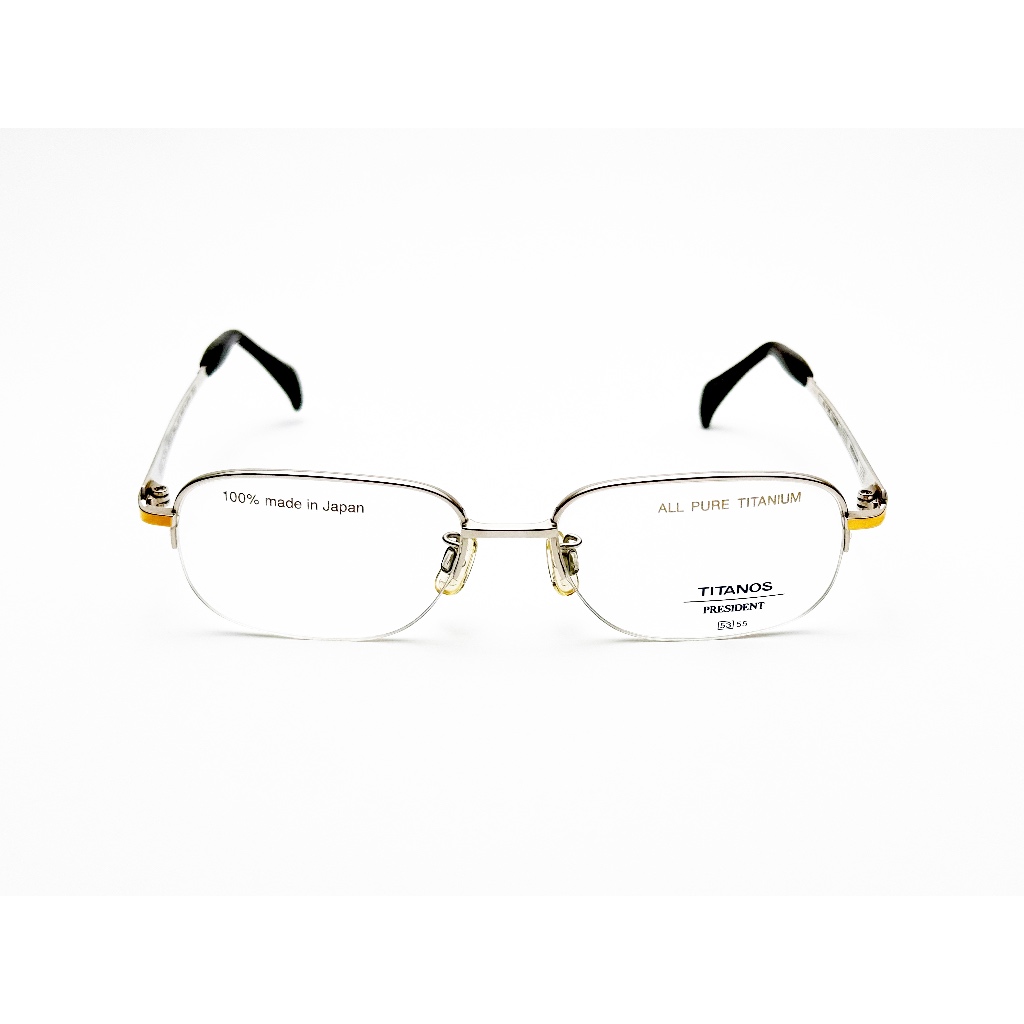 【全新特價】TITANOS 帝王鈦 日本製光學眼鏡鏡框 T2110 PT GP 高級100%帝王純鈦 Titanium