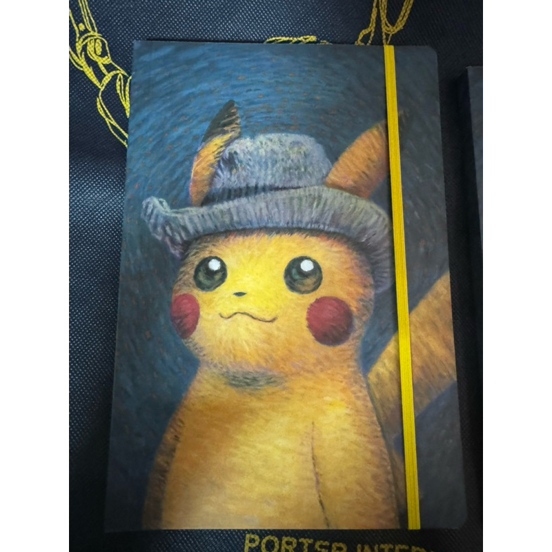 梵谷皮卡丘  梵高寶可夢 筆記本 正品 Pokemon X Van Gogh 現貨