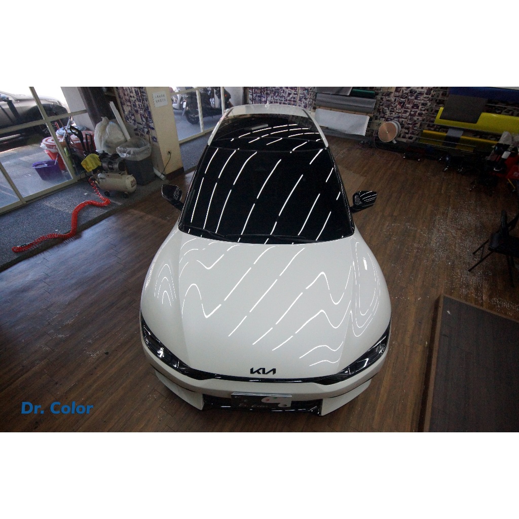 Dr. Color 玩色專業汽車包膜 Kia EV6 GT-Line 全車細紋自體修復透明犀牛皮(LNPPF)