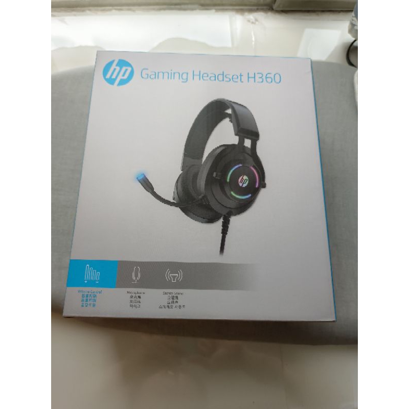 HP H360遊戲耳機 帶麥克風 3.5毫米插孔USB