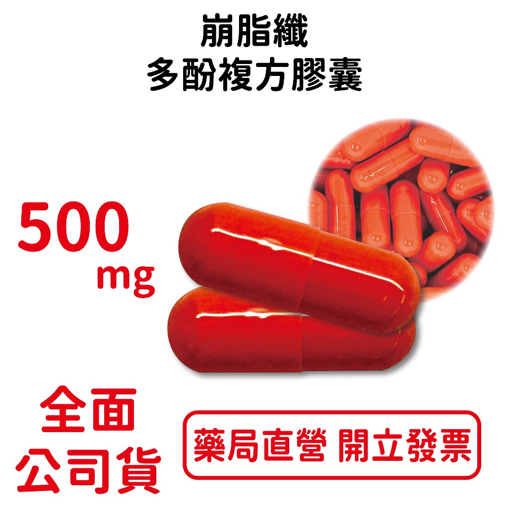 崩脂纖多酚複方膠囊 500mg/粒 燃燒系 綜合胺基酸 調整體質 促進新陳代謝 台灣公司貨