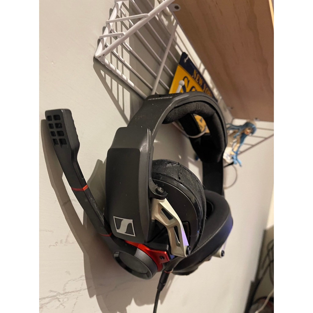 聲海耳罩式電競耳機sennheiser GSP600+音效卡GSX1000 (不拆賣，買到賺到)