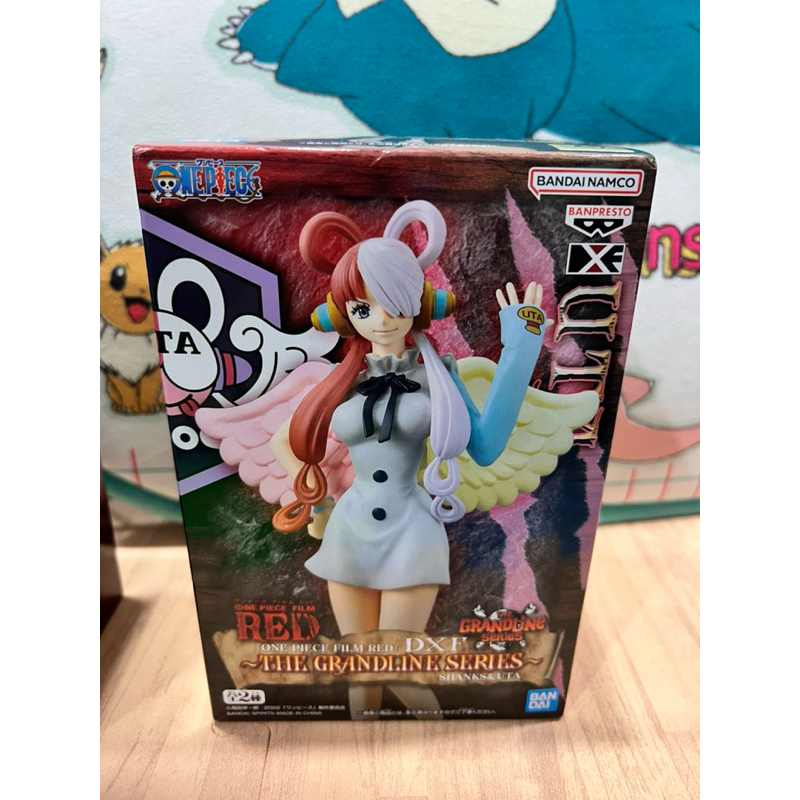 日版金證 海賊王景品 劇場版紅髮歌姬 RED DXF SERIES 美音UTA景品公仔