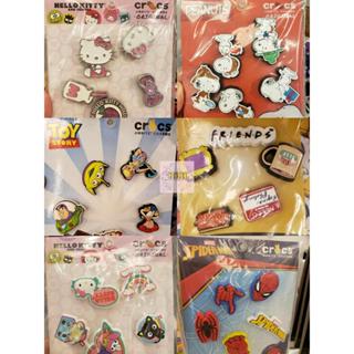 KiKi美國代購🌼Crocs 鞋釦 史瑞克 芭比 Kitty Snoopy NBA 米奇 米妮 胖丁 海綿寶寶 派大星