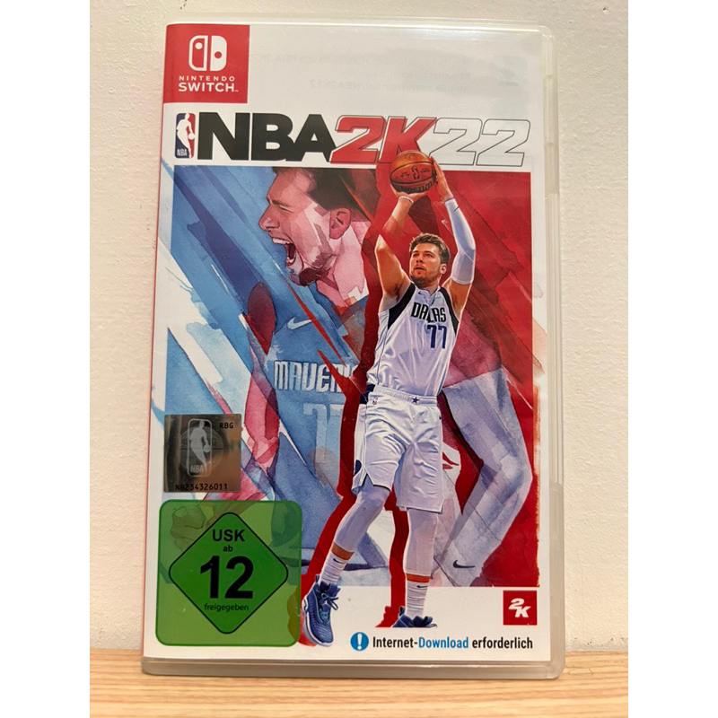 switch NBA 2K22 遊戲卡片 二手