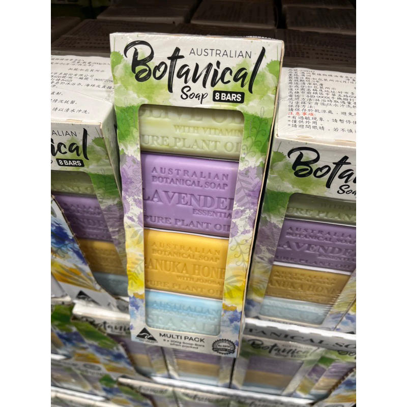 ［Costco 好市多代購］Australian Botanical Soap 澳洲製植物精油香皂組合