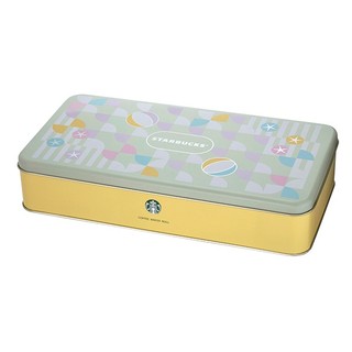 星巴克咖啡捲心酥禮盒空盒/鐵盒/收納盒/置物盒/飾品盒/珠寶盒/首飾盒/化妝收納盒/收藏盒/教具盒/禮物盒/禮品盒子