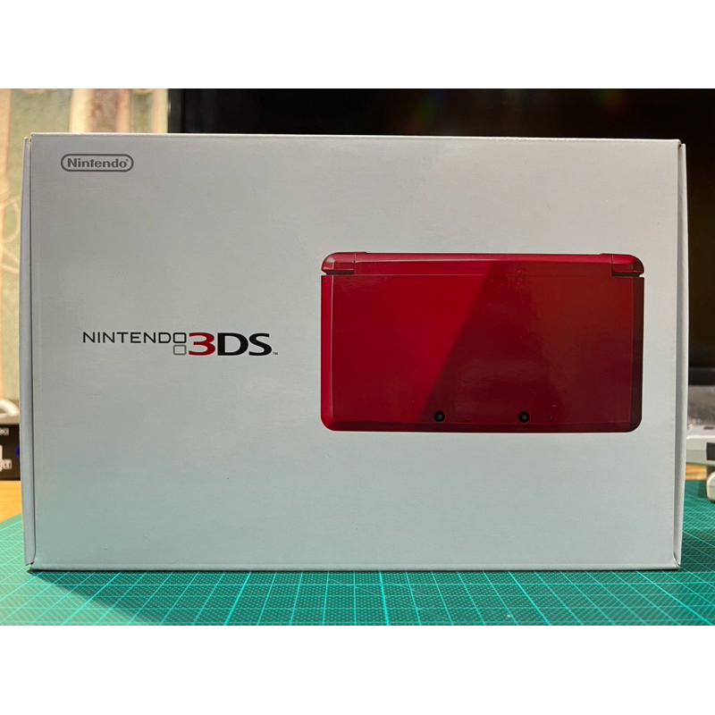 二手現貨 3DS 主機 日規 無改機 紅色 主機狀況很好  上下營幕有貼保貼 傷痕應該都在保護貼 有盒書配齊 如圖