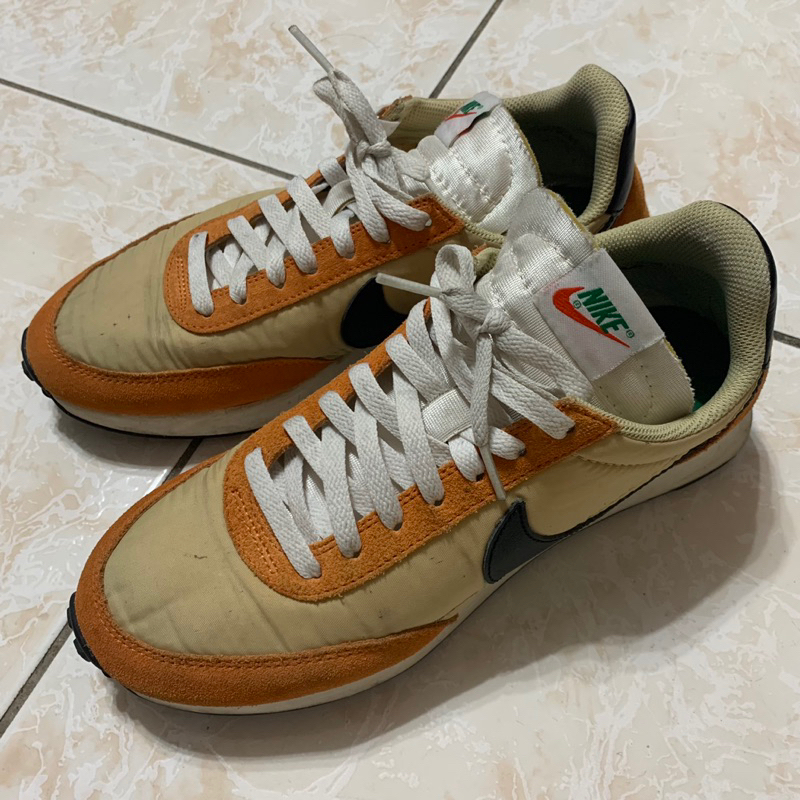 [US 9] Nike Air Tailwind 79 二手 透氣 麂皮 跑鞋 休閒鞋 橘色 橘 土黃 配色