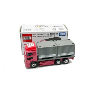 『 單位日貨 』現貨 日本正版 TOMICA 多美 X 東京車展 東京移動展 限定 三菱 Fuso 貨櫃車 NO.8