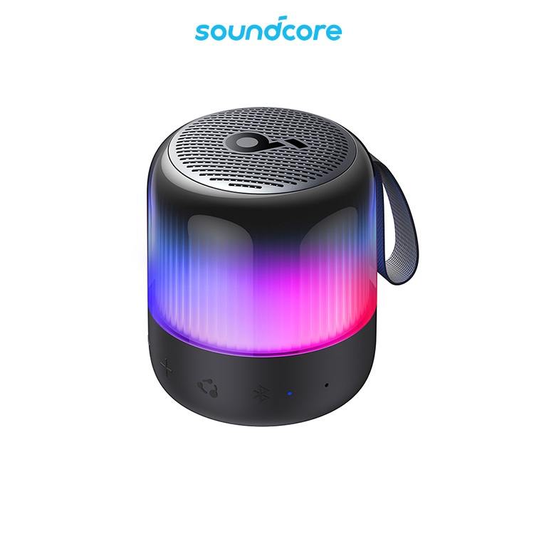 【蝦幣10%回饋】soundcore Glow Mini 炫彩防水可攜式藍牙喇叭｜炫彩奪目 動感派對