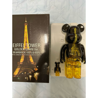 Be rbrick 艾菲爾鐵塔 巴黎鐵塔400%+100%