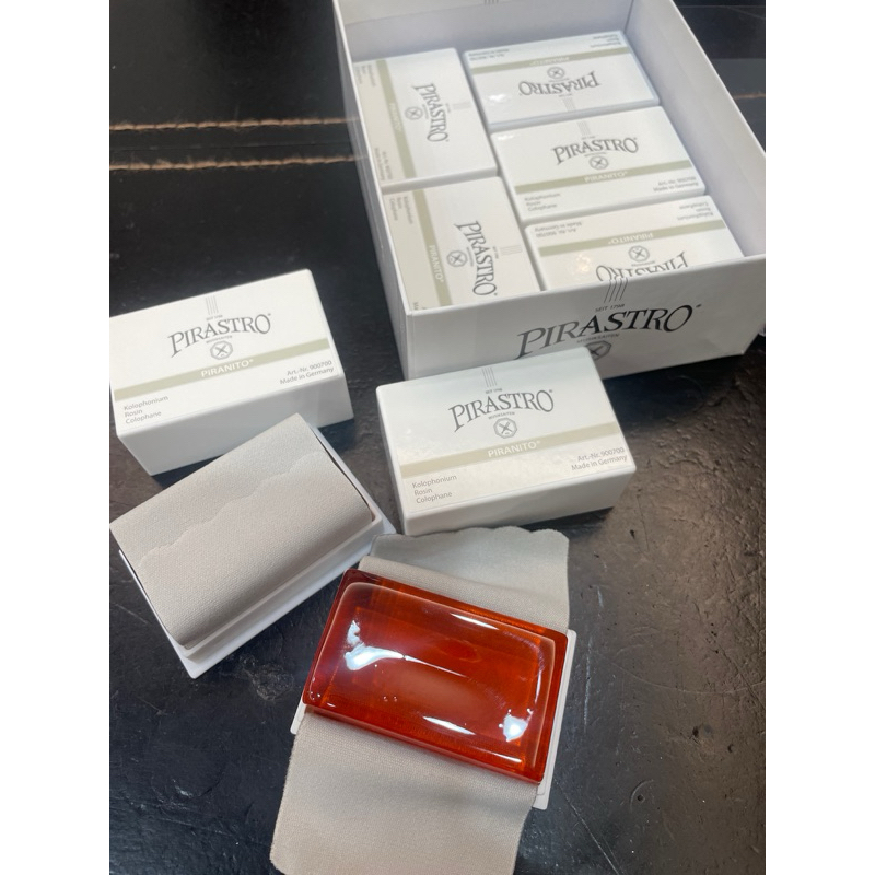 三一樂器 Pirastro Oliv‧Evah Rosin 9007 白色塑膠盒子 德國製 橙色 松香