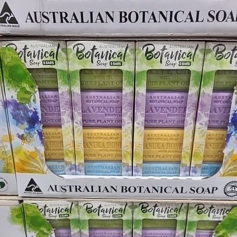 [好市多代購] 澳洲製植物精油香皂 含四種香味 200公克 X 8入
