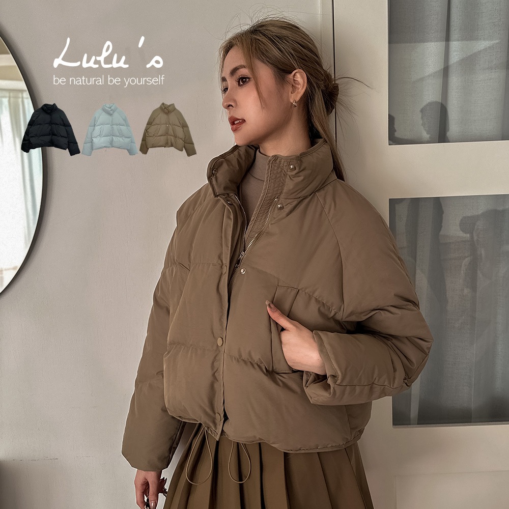 LULUS/暖心立領鋪棉外套３色【A03230120】231123