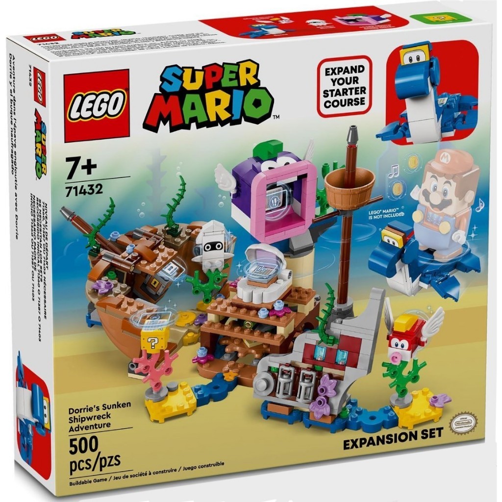 LEGO 71432 海龍王的沉船探險《熊樂家 高雄樂高專賣》Super Mario 超級瑪利歐系列