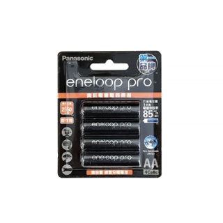 《動力屋》公司貨國際牌 eneloop Pro 2550mAh低自放3號 / 4號充電池4顆