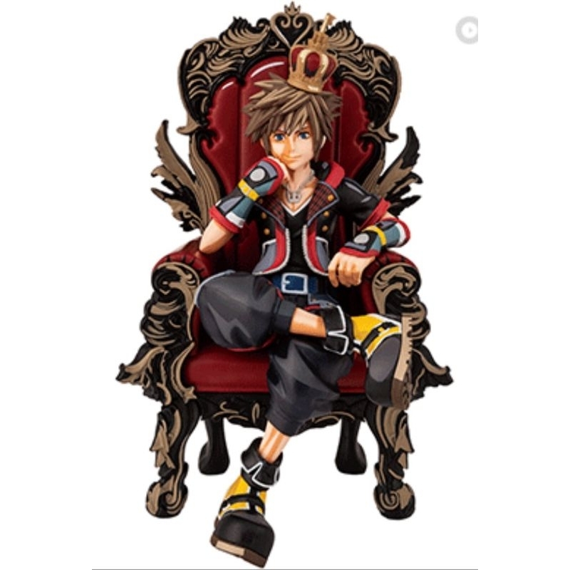 萬代 一番賞 20週年 王國之心 Kingdom Hearts 索拉 最終賞 最後賞 色調加深 暗黑王座