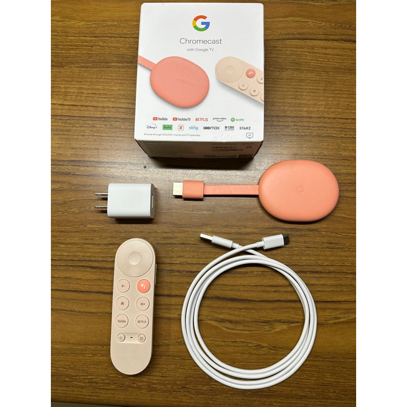 Google Chromecast 4K 電視盒 二手