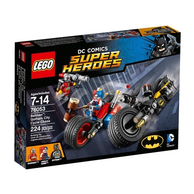 ☆拆賣現貨☆台灣黑熊老闆☆樂高 LEGO SUPER HEROES 76053 高譚市機車追捕 積木 玩具【無組裝拆賣】