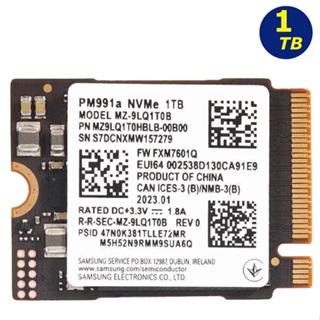 Samsung PM991a 1TB M.2 2230 NVMe PCIE SSD for Pro steam deck