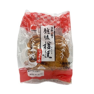 三幸製菓 越後樽燒米果(醬油風味) 86g【Donki日本唐吉訶德】