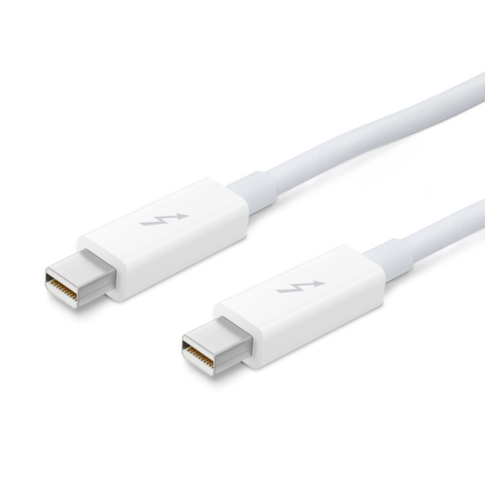 (現貨供應）Apple Thunderbolt 連接線 (2.0 公尺) - 白色