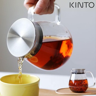 【303好食好物】KINTO | 日本 UNITEA one touch茶壺720ml 透明 茶壺 冷泡 耐熱 玻璃