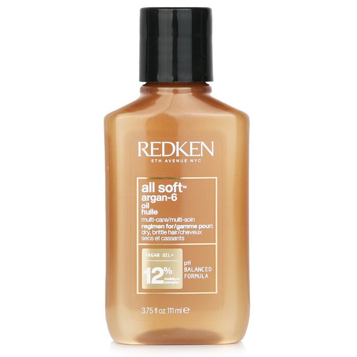 REDKEN - All Soft Argan-6 髮油 (乾旱髮質適用) - 111ml/3.75oz