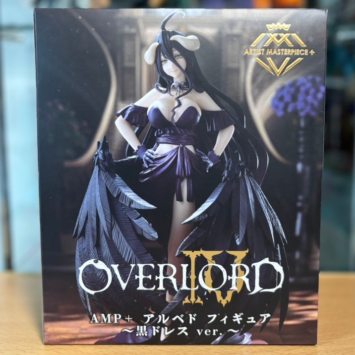 正版 日版 TAITO OVERLORD 雅兒貝德 黒色禮服ver. AMP 藝術家傑作 不死者之王 ART 景品 公仔