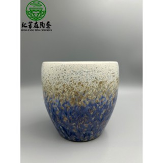 紅芳庭【波動流釉 花器】臺灣製造 手拉壞 花瓶 花器 花盆 鶯歌陶藝 臺灣陶藝 釉彩花器 園藝器具
