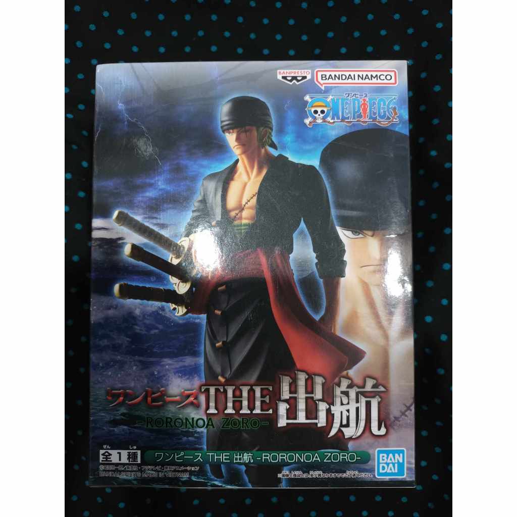 【大主】金證 海賊王  THE 出航 索隆  ZORO 公仔 模型