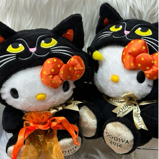 日本進口Hello Kitty和知名巧克力GODIVA聯名款娃娃