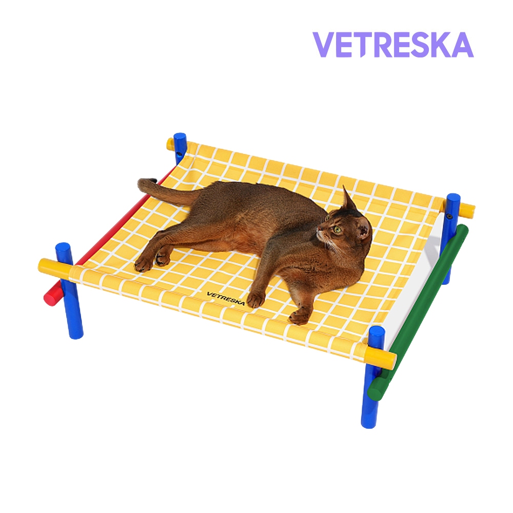 未卡 Chroma 寵物高架床 寵物床 睡窩 寵物窩 睡床 貓用 犬用 貓狗通用 Vetreska