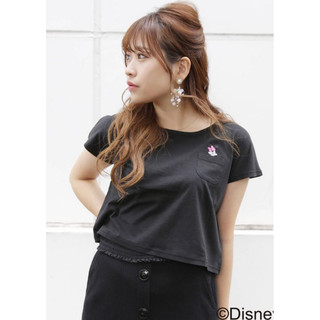 日貨dazzlin x Disney米妮口袋短T