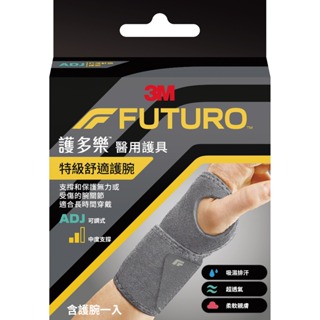 【SW居家】3M-FUTURO護多樂特級舒適護腕 適合長時間穿戴 醫用護具