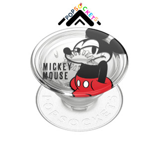 隔日到貨 泡泡騷 手機支架 迪士尼 半透笑米奇 PopSockets 伸縮手機支架