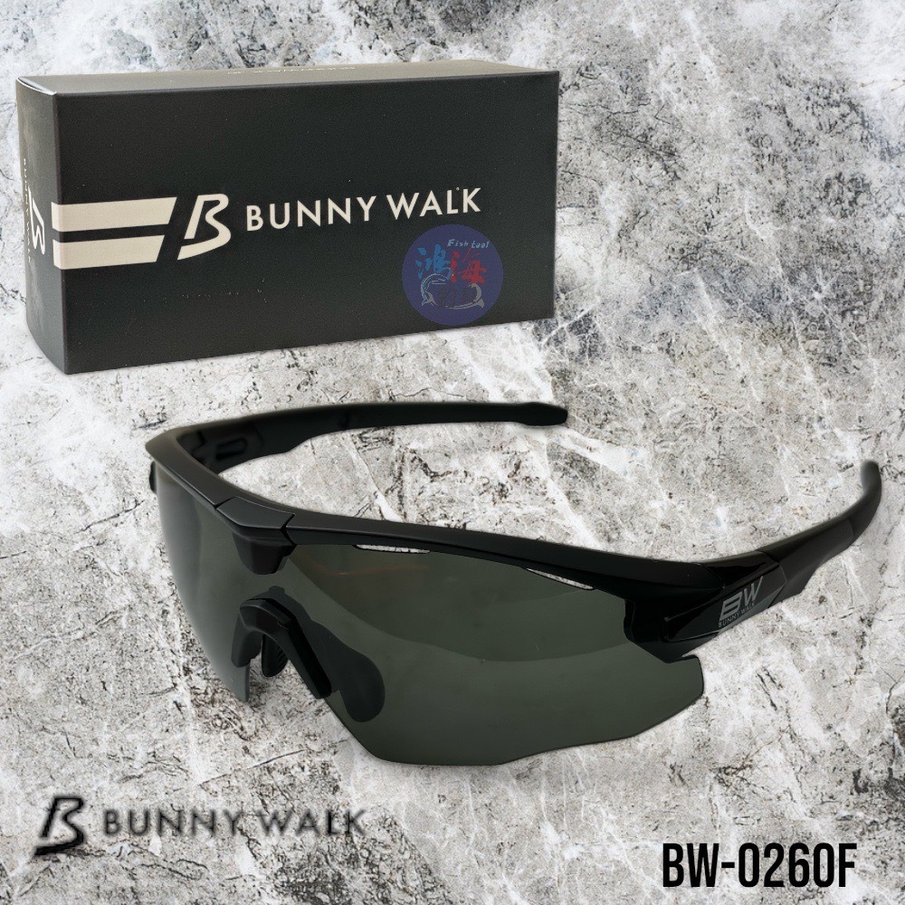 中壢鴻海釣具《ZEAL》BUNNY WLAK BW-0260F 偏光鏡 太陽眼鏡 平價款