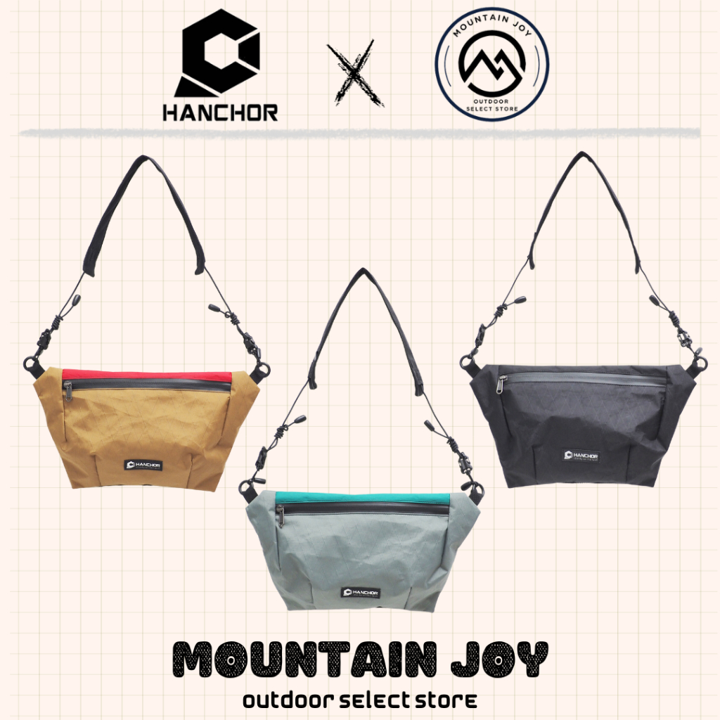 【HANCHOR】DUNE 快取輕行小包 ｜ 輕量化隨身包 ｜ 斜背包 ｜防水包 山悅