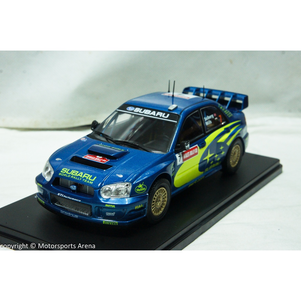 【特價現貨】世界冠軍 1:24 Altaya Subaru Impreza S9 WRC 2003 #7 Solberg