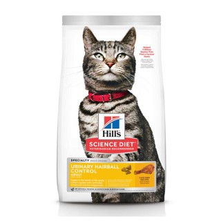 希爾思 Hills 成貓 泌尿道毛球控制 雞肉特調食譜 7.03公斤 (貓飼料)
