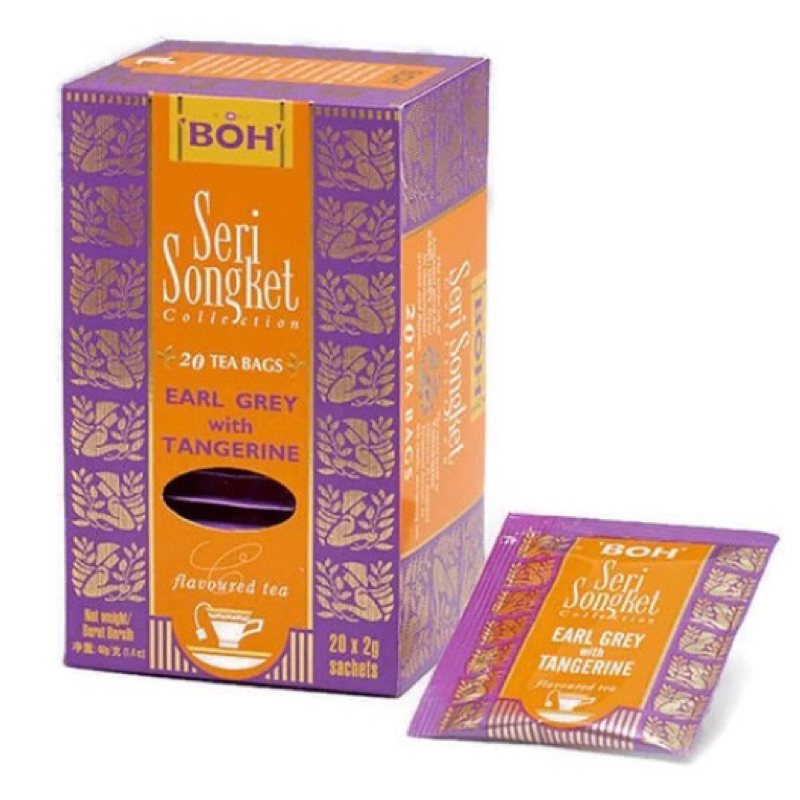 [預購、現貨]BOH tea 馬來西亞 水果茶 BOH Seri songket 寶樂茶