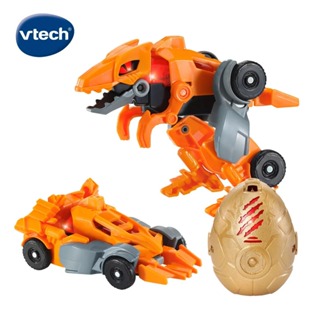 【英國 Vtech 】3合1恐龍蛋-聲光變形恐龍車 迅猛龍