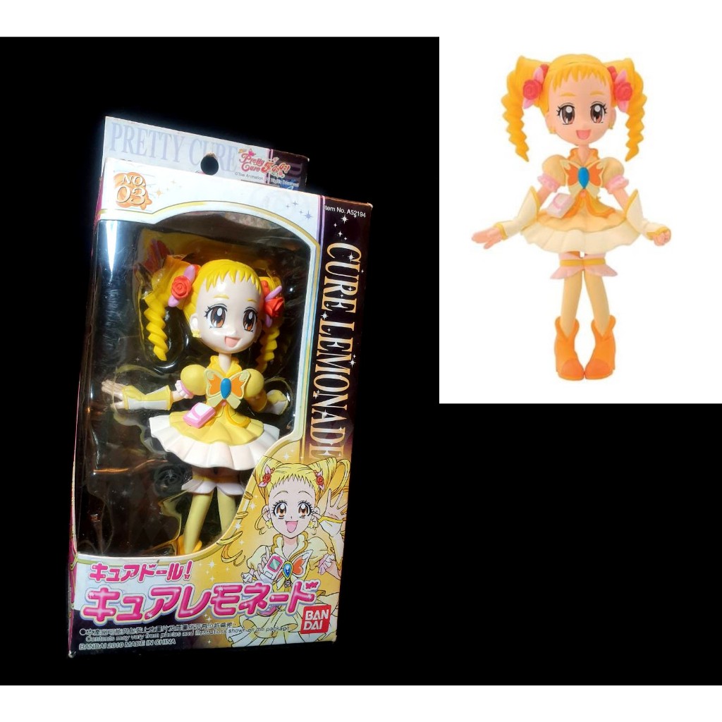 B-16 櫃 ： 星天使 春日野麗 LEMONADE 光之美少女 Yes 光之美少女5 GOGO 可動 人偶　富貴